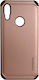 Motomo Tough Armor Back Cover Silicone Rose Gol...