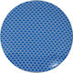 Mario Luca Giusti Round Plastic Serving Platter Squame Blue Ø35.5cm