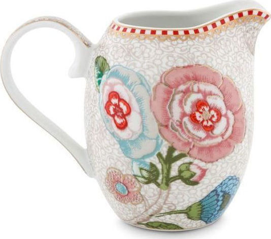 PiP Studio Spring To Life Milchkanne zum Servieren aus Porzellan Εκρού 1Stück