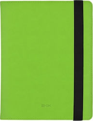 4-OK Folder Stand Flip Cover Πράσινη (Universal...