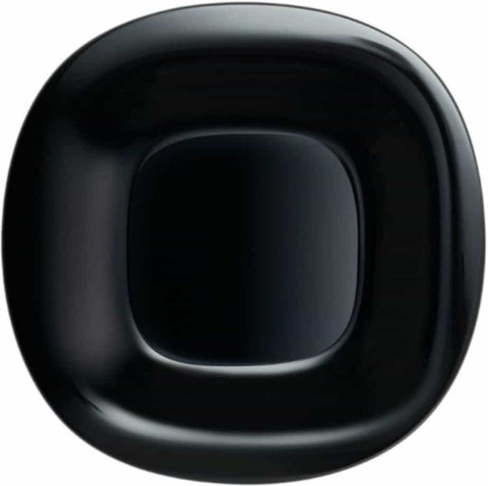 Luminarc Carine Teller Untiefe Platz Glas Black 27x27cm