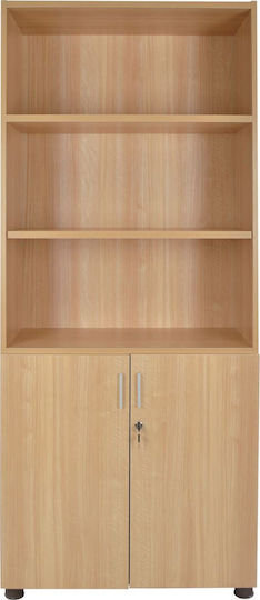 Bibliotecă Vance Stejar 80x40x190 cm