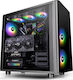 Thermaltake View 31 TG ARGB Jocuri Middle Tower Cutie de calculator Negru