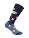 Pournara Herren Socken Blau Pack 3672-2