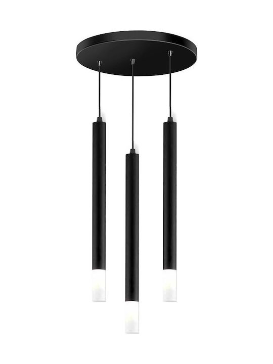 Luma Pendant Light LED Black