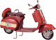 SP Souliotis Vintage Metallic Miniature Bike 26x10.5x27cm