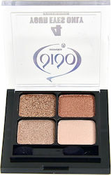 Dido Cosmetics 4 Colour Eye Shadow Palette with...