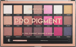 Profusion Cosmetics Pro Pigment Palette Display