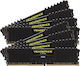 Corsair Vengeance LPX 32GB DDR4 RAM με 8 Modules (8x4GB) και Ταχύτητα 3200 για Desktop