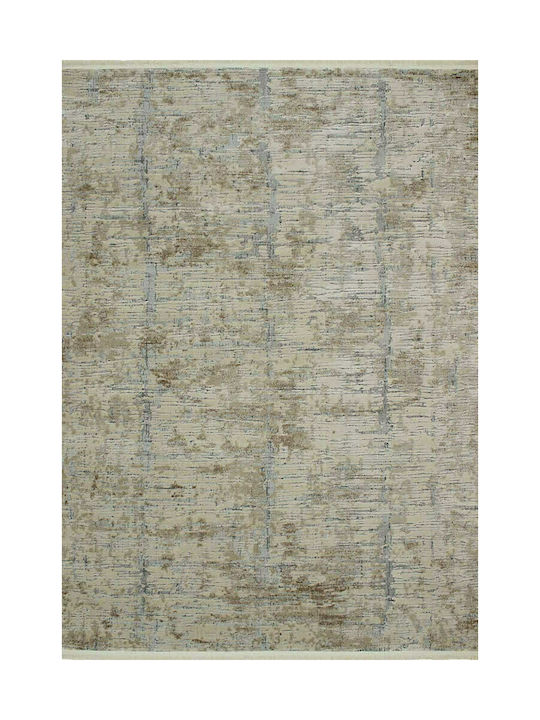 Koulis Carpets 0327Υ Rug Rectangular with Fringes Saten Beige