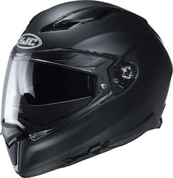 HJC F70 Semi Flat Black Motorradhelm Volles Gesicht ECE 22.05 1450gr KR9656