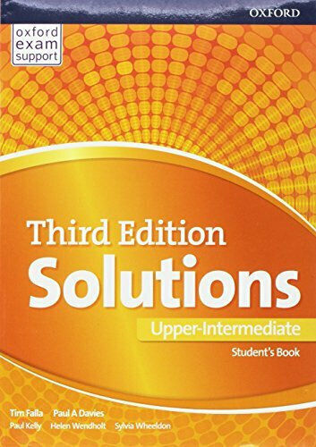 Solutions 3rd Edition Upper Intermediate: Student's Book
