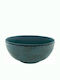 Oriana Ferelli 18274 Ceramic Salad Bowl Teal 25x25cm