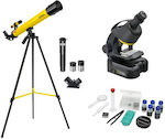 National Geographic Set Telescope Microscope Telescope National Geographic for 8+ Years Old