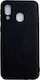 Hurtel Back Cover Silicon Negru (Galaxy M20)