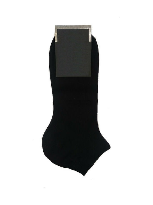 Pournara Unisex Plain Socks Black