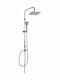 Gloria America Quatdra Shower Column without Mixer 100cm Silver