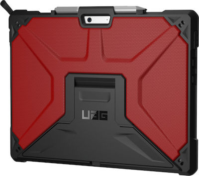 UAG Metropolis Flip Cover Piele artificială / Plastic Rezistentă Roșu Microsoft Surface Pro X 321786119393