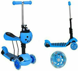 Kinderroller Klappbar 3-Rad mit Sitz Blau