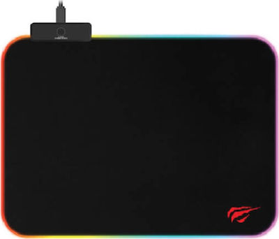 Havit HV-MP901 Jocuri de noroc Covor de șoarece Mediu 360mm cu iluminare RGB Negru