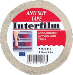 Interfilm Anti-Slip Διαφανής Αυτοκόλλητη Αντιολισθητική Ταινία Διάφανη 20mx50mm