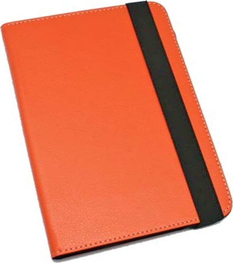Flip Cover Δερματίνης Πορτοκαλί (Universal 8") Skroutz.gr