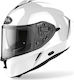 Airoh Spark Full Face Helmet with Sun Visor ECE 22.05 1520gr White Gloss AIR000KRA187