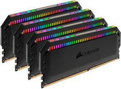 Corsair Dominator Platinum RGB 64GB DDR4 RAM with 4 Modules (4x16GB) and 3600 Speed for Desktop