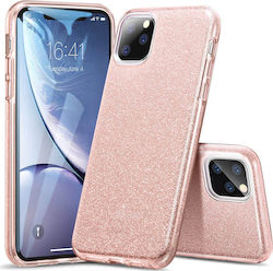 ESR Makeup Glitter Back Cover Silicon Coral (iP...