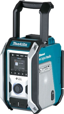 Makita DMR115 Tabletop Radio Rechargeable DAB+ with Bluetooth Blue