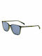 Italia Independent Men's Sunglasses with Green Plastic Frame and Blue Lens 0039.035.000