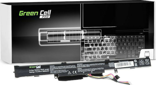 Green Cell Съвместима Батерия за Asus F550D/R510D/R510DP/X550D/X550DP с 2600mAh