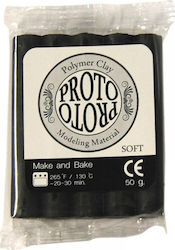 Next Proto Soft Argilă polimerică Negruς 50gr 3...