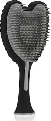 Tangle Angel 2.0 Hair Detangling Paddle Matt Black