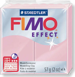 Staedtler Fimo Effect Πολυμερικός Πηλός Ροζ 57gr