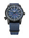 Traser H3 Watch Battery with Blue Fabric Strap