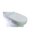 Huida Fontana-Skay Toilettenbrille Soft-Close Bakelit 46x36.3cm Weiß