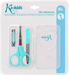 Kiokids Σετ Περιποίησης Νυχιών Μωρού Blue 3τμχ