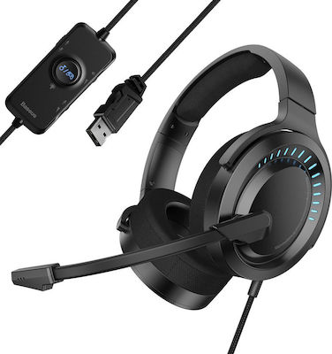 Baseus D05 Over Ear Gaming Headset με σύνδεση USB