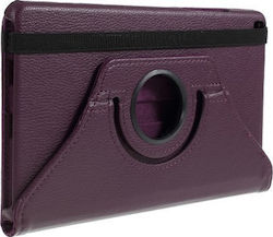 Rotating Flip Cover Synthetic Leather Rotating Purple (Galaxy Tab A 8.0 2019) 101221027M