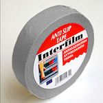 Interfilm Anti-Slip Γκρι Autocolantă Bandă de aderență Gri 25mmx5m 1buc