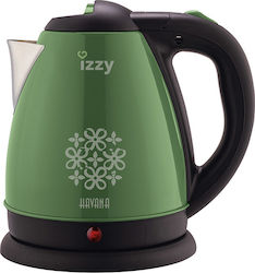 Izzy Havana F08 223376 Bol de călătorie 1.5lt 2000W Verde Verde