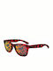 Italia Independent Women's Sunglasses with Multicolour Plastic Frame and Red Mirror Lens 0090.142.142