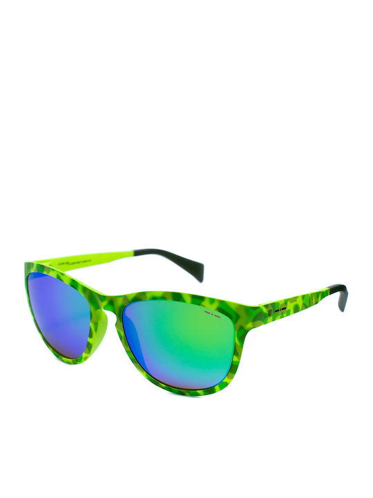Italia Independent Damen Sonnenbrille mit Grün ...
