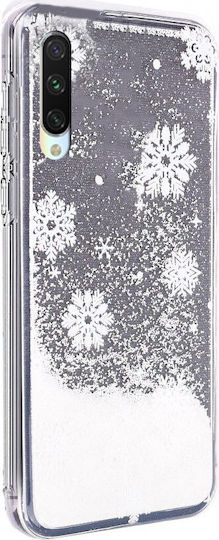 Winter Snowflakes Back Cover Σιλικόνης Διάφανο (Xiaomi Mi A3)
