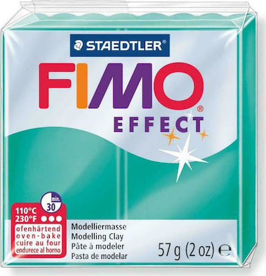 Staedtler Fimo Effect Translucent Green Πολυμερικός Πηλός 57gr
