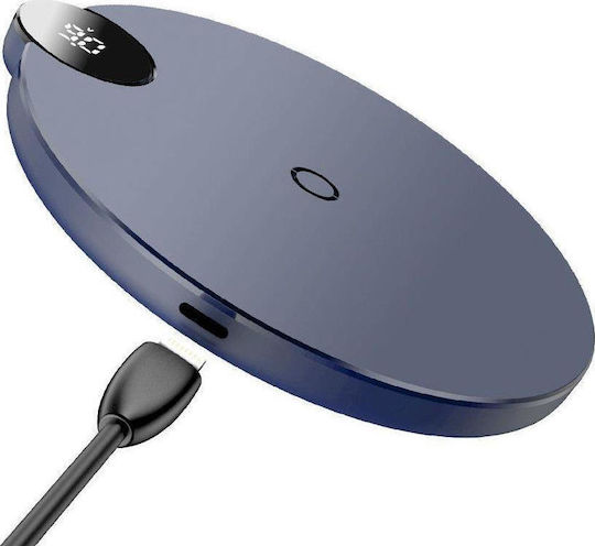 Baseus Ασύρματος Φορτιστής (Qi Pad) 10W Μπλε (WXSX-03)