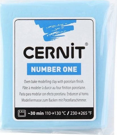 Cernit Number One Argilă polimerică Albastru deschisς 56gr CE090676