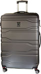 Forecast HFA-073 Large Travel Suitcase Hard Gray with 4 Wheels Height 80cm