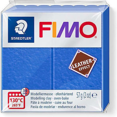 Staedtler Fimo Leather Effect Indigo Πολυμερικός Πηλός 57gr